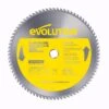 Evolution 12-in 80-Tooth Tungsten Carbide-tipped Steel Circular Saw Blade | BigEasyMart.com