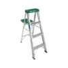 Werner 4 Ft. H Aluminum Step Ladder Type II 225 Lb. Capacity | BigEasyMart.com