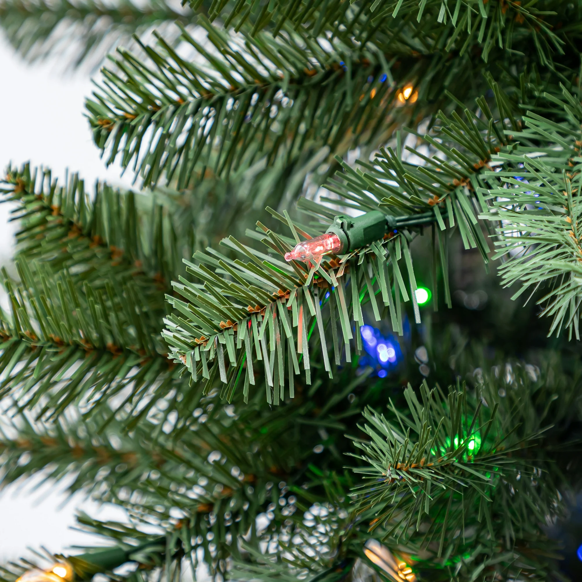 Holiday Time 7β Pre-Lit Duncan Fir Artificial Christmas Tree, Color-Changing LED Lights With Quick Set, By Holiday Time | BigEasyMart.com - Image 6