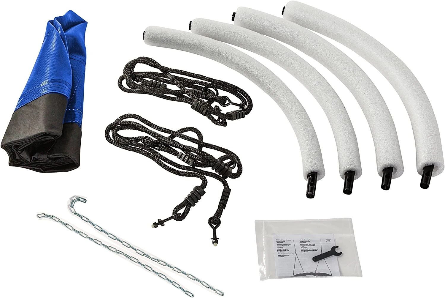 Swing-N-Slide WS 4861 Nest Swing With 40" Diameter, Blue | BigEasyMart.com - Image 8