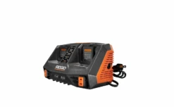 RIDGID AC840094 18V Dual Port Dual Chemistry Sequential Charger With Dual USB Ports | BigEasyMart.com