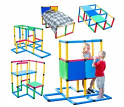 Funphix Create And Play Life Size Structures Standard Set Fun And Educational Learning Toy (199-Piece) | BigEasyMart.com