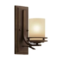 Kichler 5076OZ Hendrik 5.25-in 1-Light Olde Bronze Modern/Contemporary Vanity Light | BigEasyMart.com