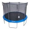 Propel Trampolines 12 Foot Trampoline 12-ft Round Backyard In Blue | BigEasyMart.com
