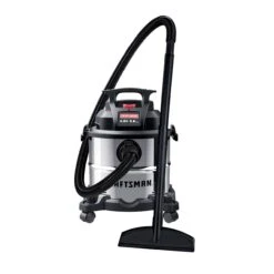 CRAFTSMAN 5-Gallons 4-HP Corded Wet/Dry Shop Vacuum With Accessories Included | BigEasyMart.com