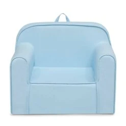 Delta Children Cozee Chair For Kids For Ages 18 Months And Up, Light Blue | BigEasyMart.com