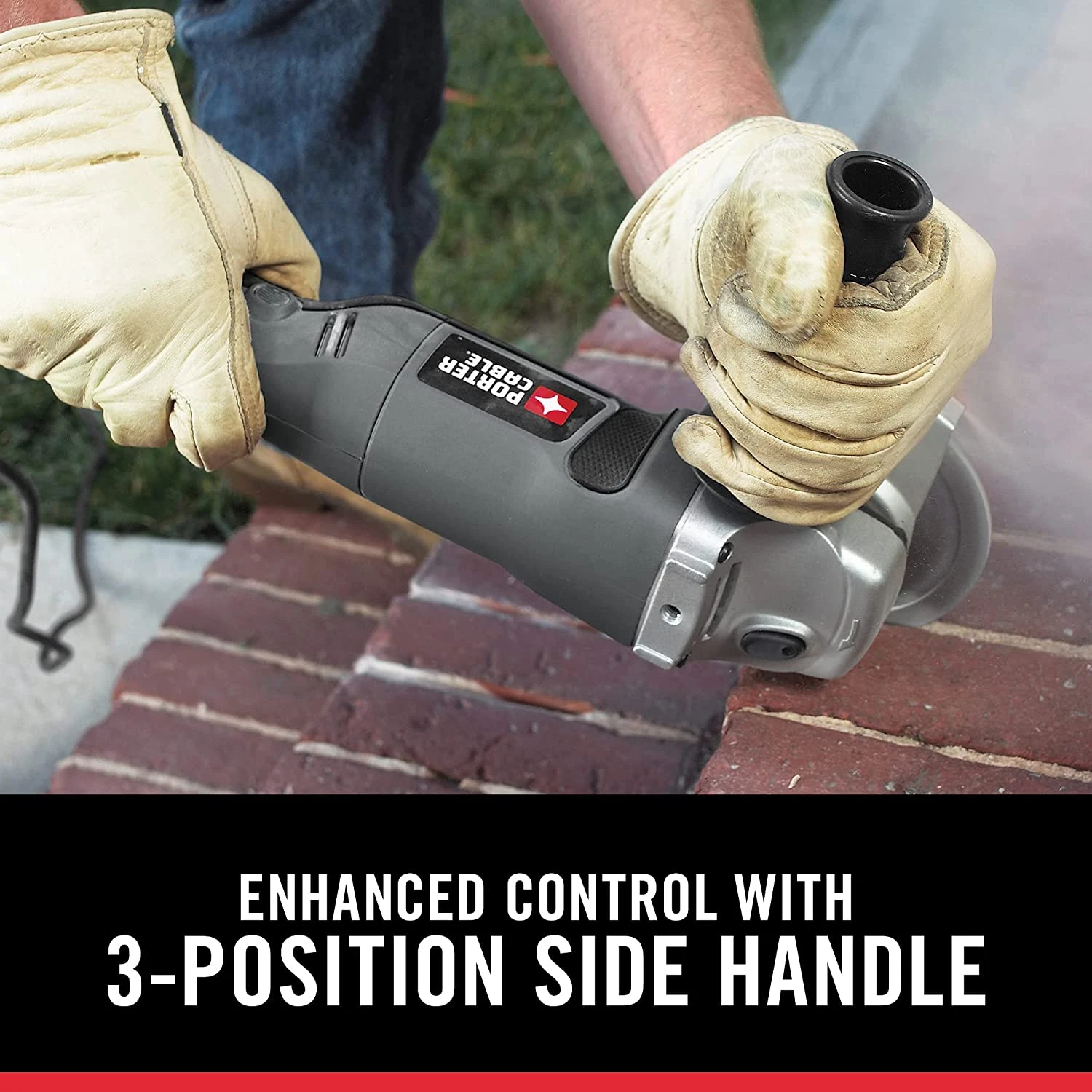 PORTER-CABLE 4.5-in 7 Amps Trigger Switch Corded Angle Grinder (PC750AG) | BigEasyMart.com - Image 5