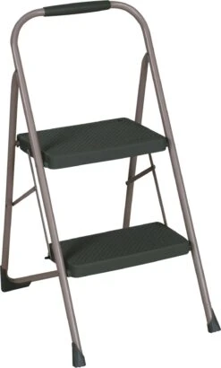 Cosco Home And Office 2 Step Steel Step Stool With 200 Lb. Load Capacity | BigEasyMart.com