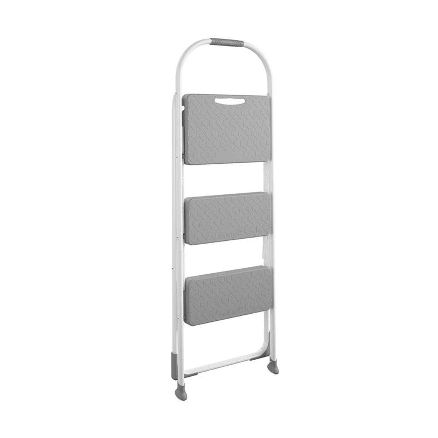 Cosco 47.6 In. H X 16.81 In. W X 2.91 In. D 225 Lb. Capacity 3 Step Steel Folding Step Stool | BigEasyMart.com - Image 5