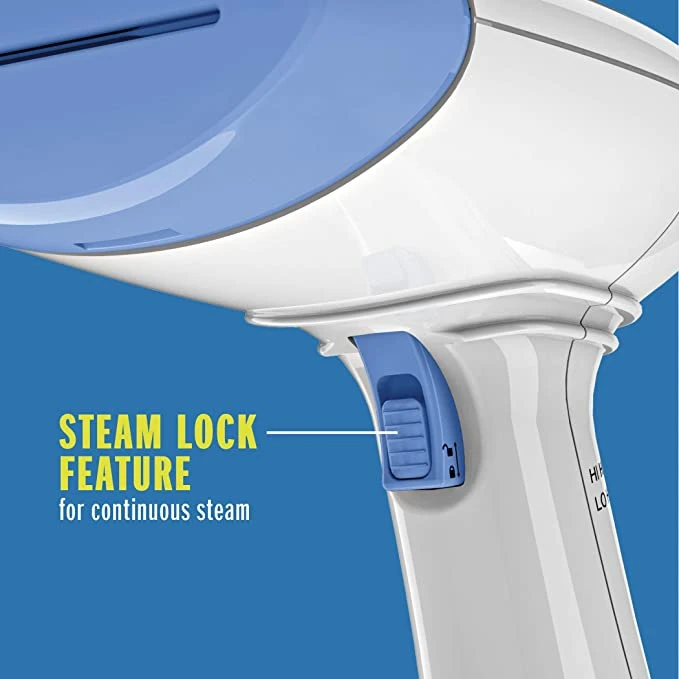 Conair ExtremeSteam Hand Held Fabric Steamer With Dual Heat, White/Blue, Model GS237X | BigEasyMart.com - Image 7