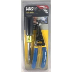 Klein Tools Multi-Bit Screwdriver/Wire Stripper Set | BigEasyMart.com