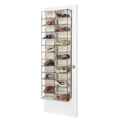 26 Pair Overdoor Shoe Organizer | BigEasyMart.com
