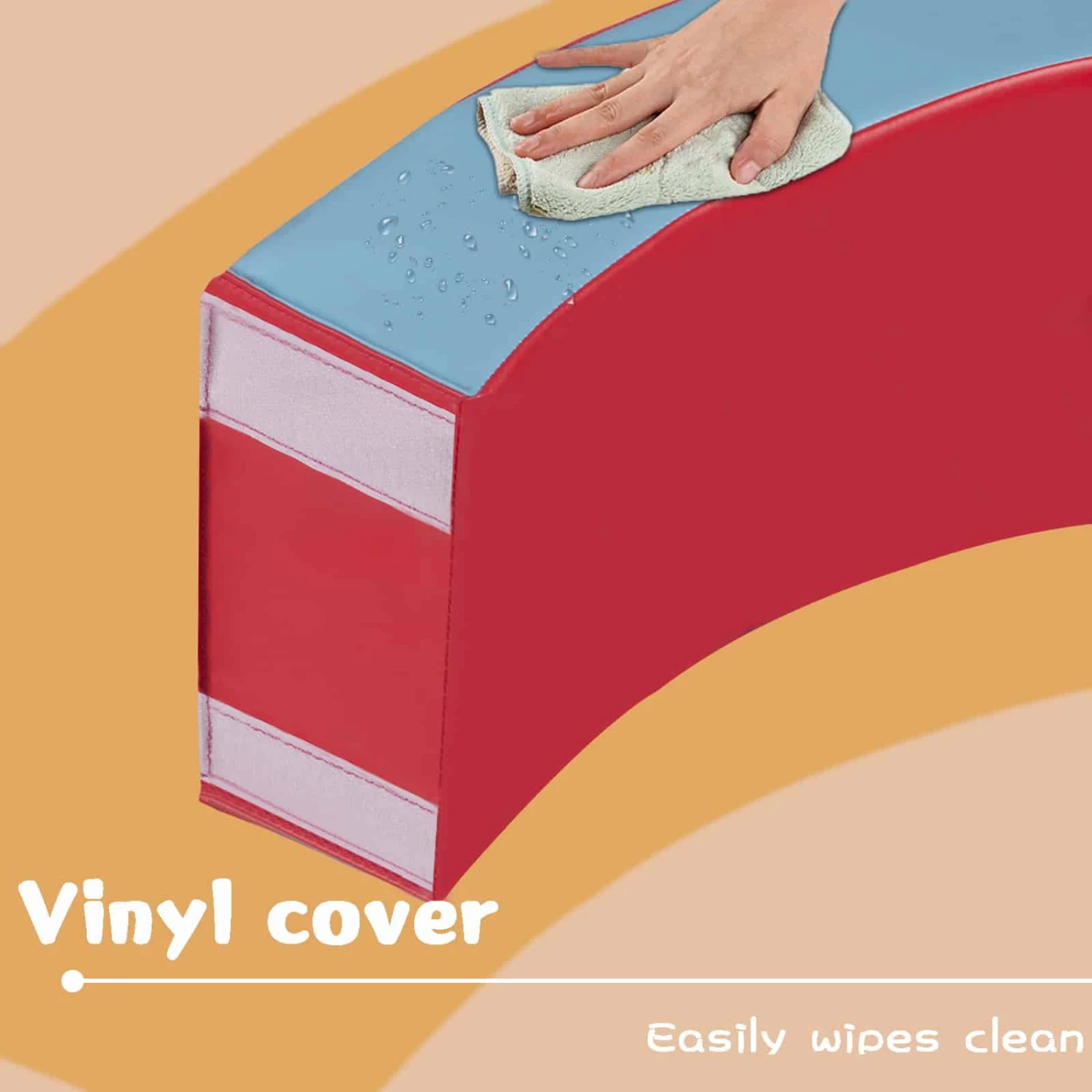 Polar Aurora Round Foam Ball Pit Round Ocean Ball Pool For Baby Kids Soft Children Toddler 44'' X 10'' | BigEasyMart.com - Image 2