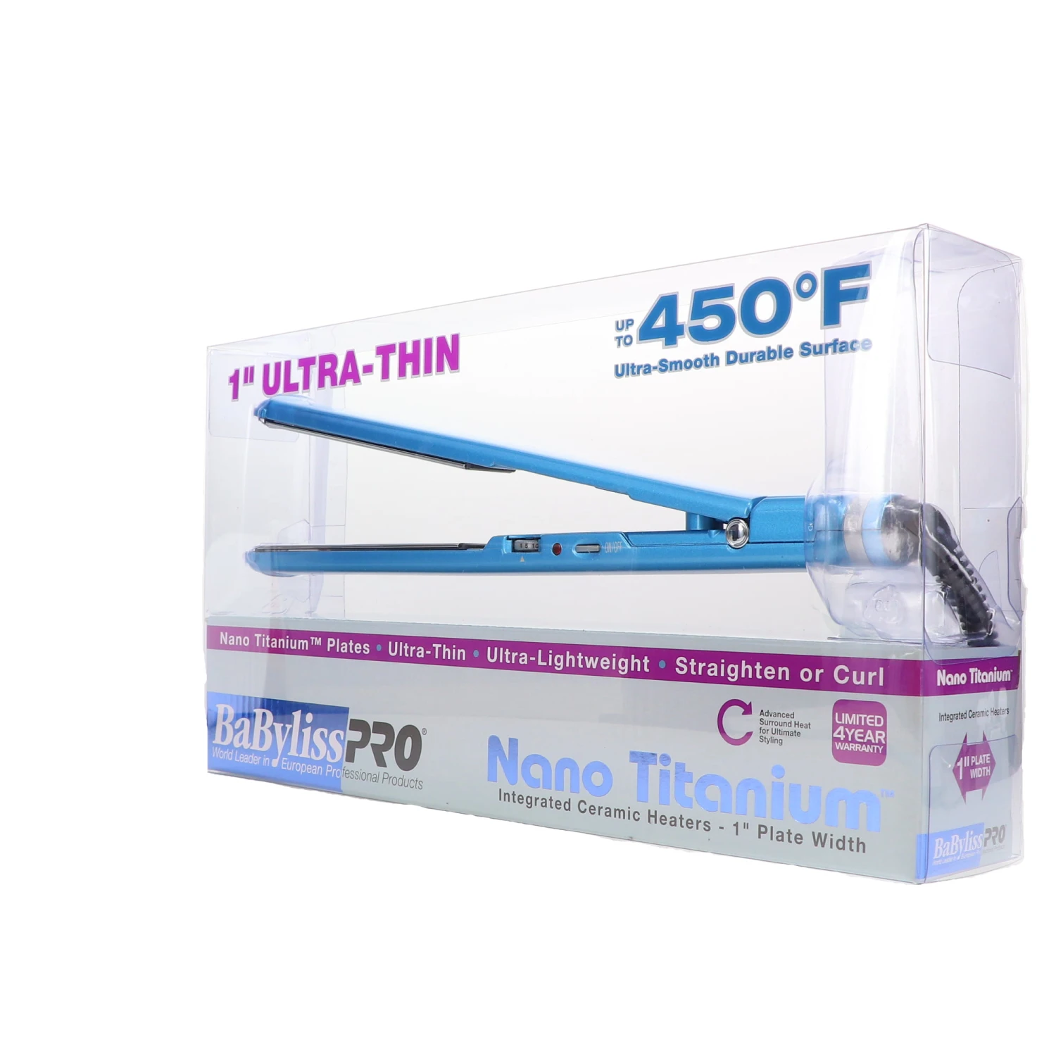 BaBylissPRO Nano Titanium-Plated Ultra-Thin Straightening Iron | BigEasyMart.com - Image 4