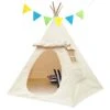 Lavievert Children Playhouse Canvas Teepee Kids Play House | BigEasyMart.com