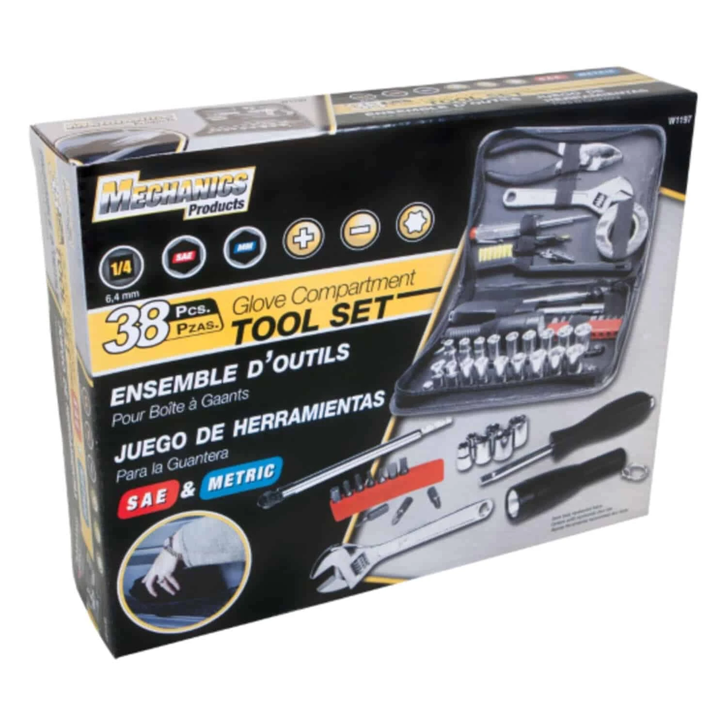 Performance Tool Compact Auto Tool Kit 38 Pc | BigEasyMart.com - Image 2
