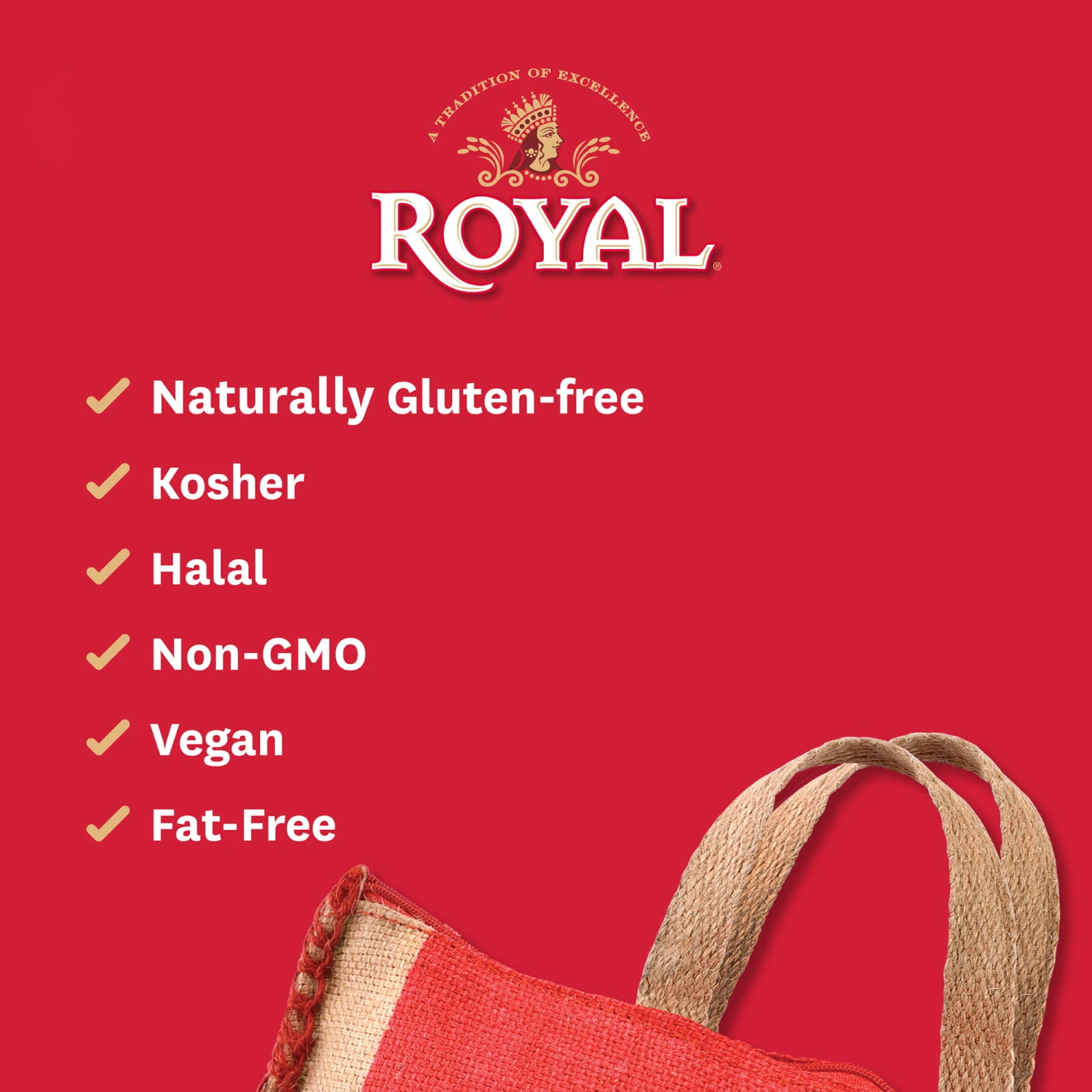 Royal White Basmati Rice, 20 Pound Bag | BigEasyMart.com - Image 4