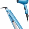 Babyliss Pro Nano Titanium 1 1/4" Ionic Straightener + Dual Voltage Travel Dryer | BigEasyMart.com