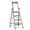 MoNiBloom 4 Step Ladder Folding Stool Heavy Duty 331Lbs Capacity Industrial Lightweight | BigEasyMart.com