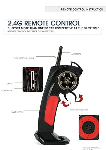 RC Car, FMT Remote Control Truck High Speed Off-Road 30+MPH 1/12 Scale Full Proportional 2.4Ghz 2WD (Color: Yellow) | BigEasyMart.com - Image 8