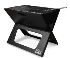 BBQ Croc Portable Grills 220-Sq In Black Portable Charcoal Grill | BigEasyMart.com