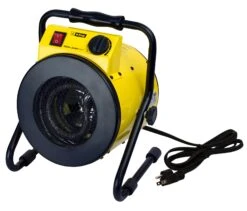 KING PSH1215T 1500-Watt 120-Volt Electric Portable Shop Heater With Thermostat And Plug-In Cord | BigEasyMart.com