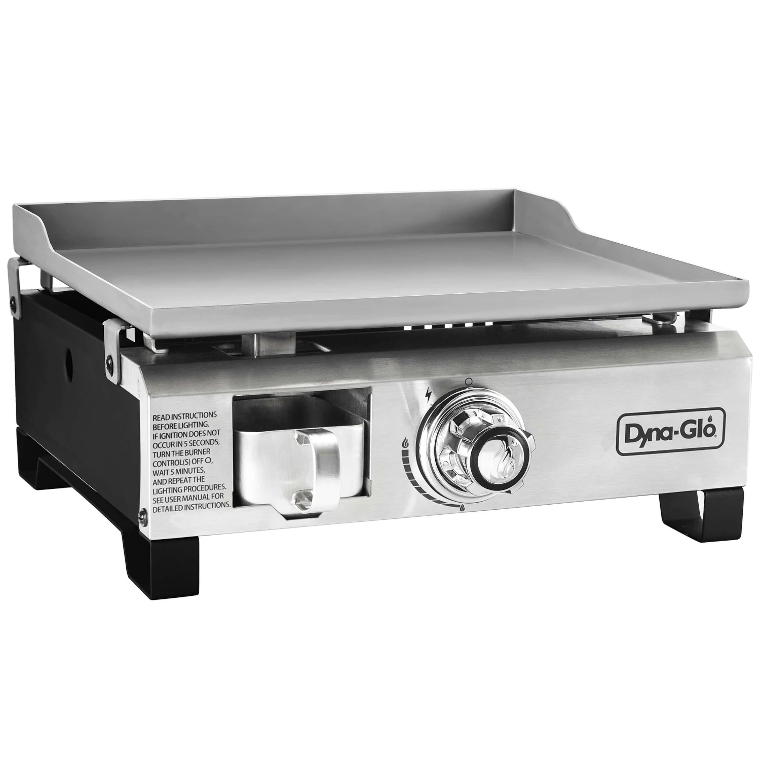 Dyna-Glo 260-Sq In Stainless Steel Portable Gas Grill | BigEasyMart.com - Image 2