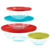 Pyrex® Mixing Bowl, Glass, 8-Piece | BigEasyMart.com
