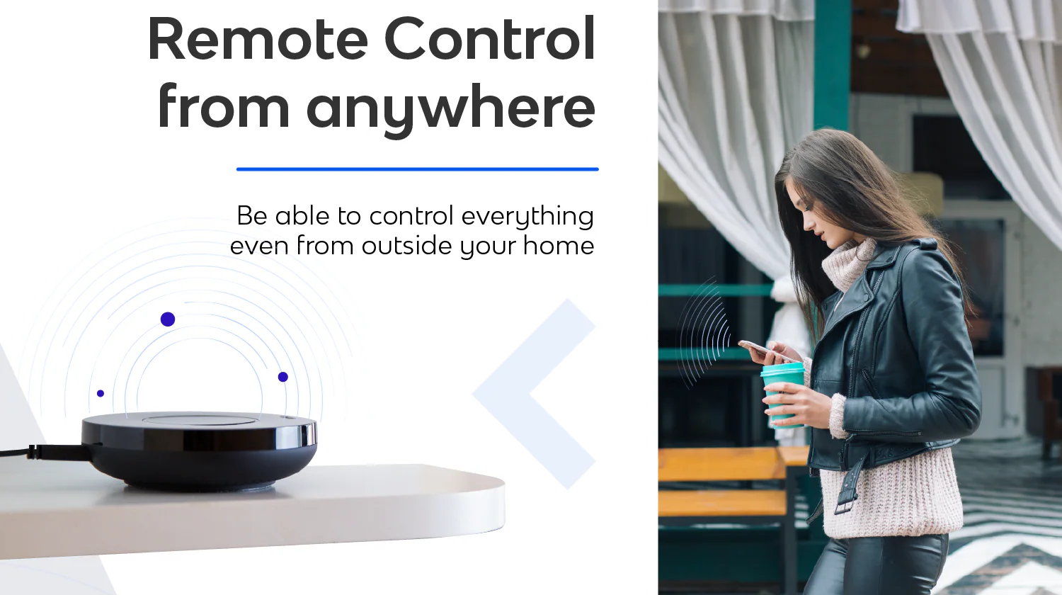 Bond Bridge (BD-1000) Smart Bridge For Allen + Roth Motorized Shades And Ceiling Fans - Black/Plastic | BigEasyMart.com - Image 3