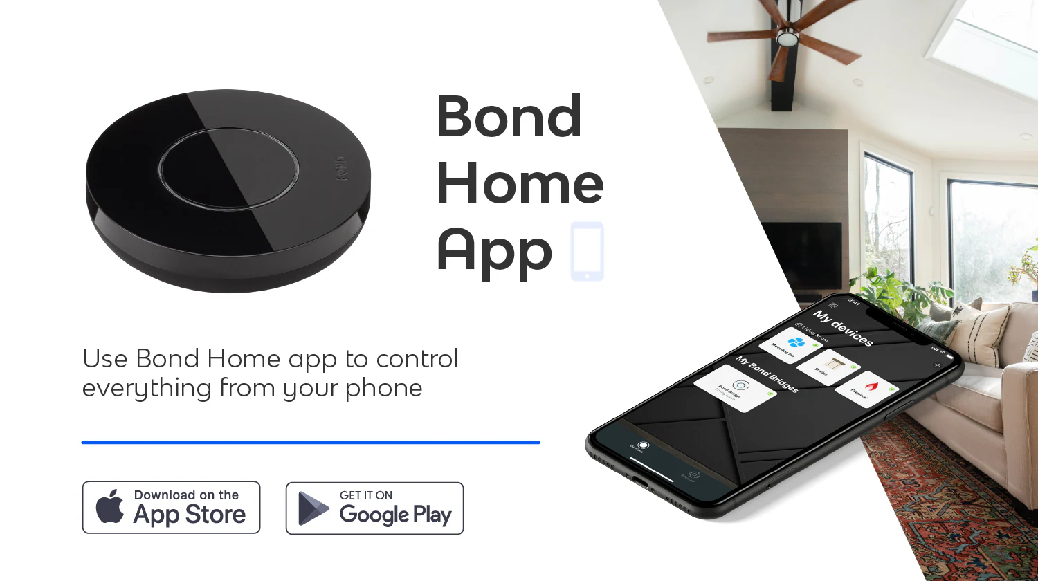 Bond Bridge (BD-1000) Smart Bridge For Allen + Roth Motorized Shades And Ceiling Fans - Black/Plastic | BigEasyMart.com - Image 2