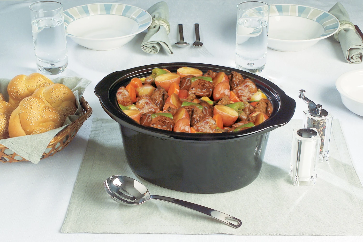 Crock-Pot® 7-Quart Manual Slow Cooker, Black | BigEasyMart.com - Image 4