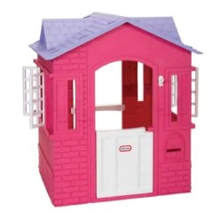 Little Tikes Cape Cottage House, Pink - Pretend Playhouse For Girls Boys Kids 2-8 Years Old | BigEasyMart.com