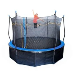Kinertial 12-ft Round Backyard In Blue | BigEasyMart.com
