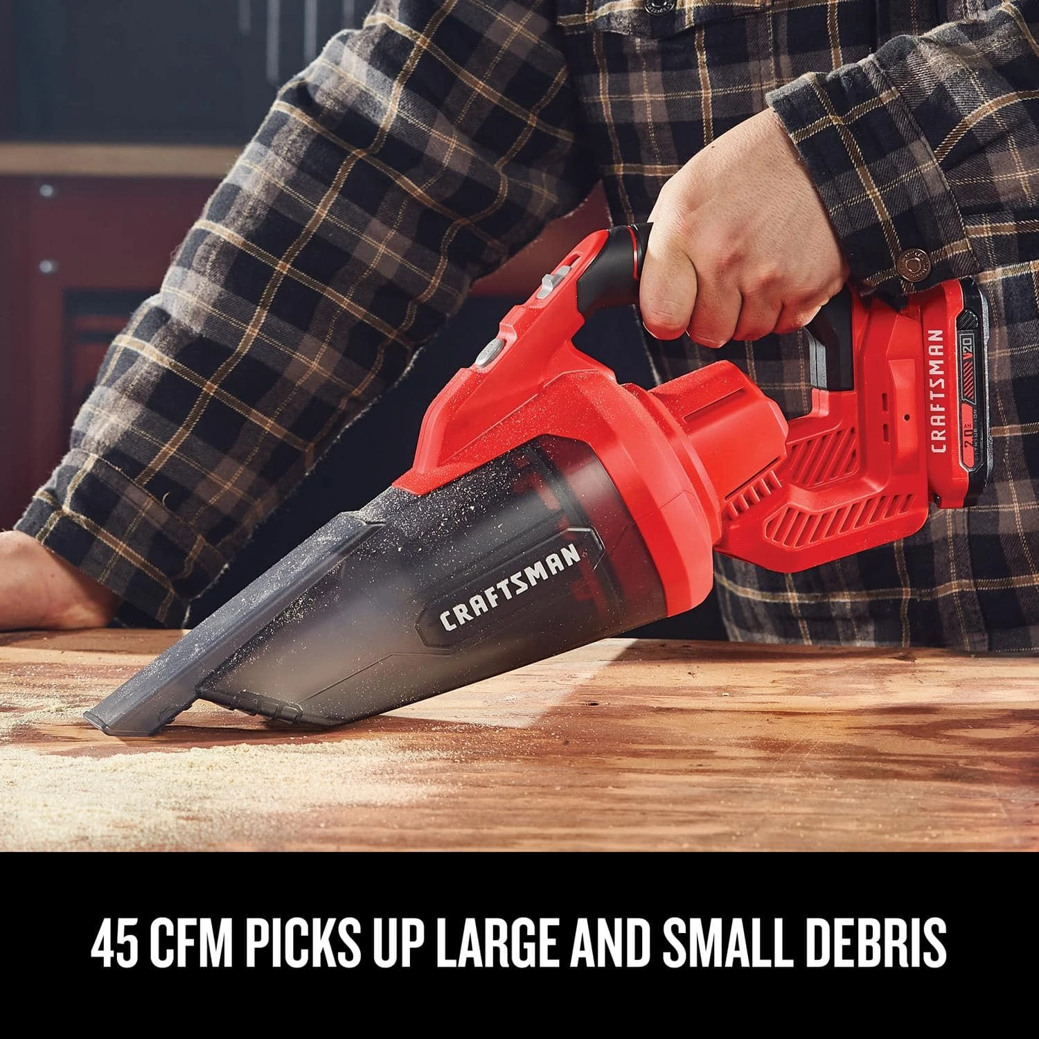 Craftsman V20 Bagless Cordless Multi-Level Filter Hand Vacuum | BigEasyMart.com - Image 3