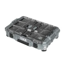 FLEX STACK PACK Organizer Box 22-in Gray Metal Lockable Tool Box | BigEasyMart.com