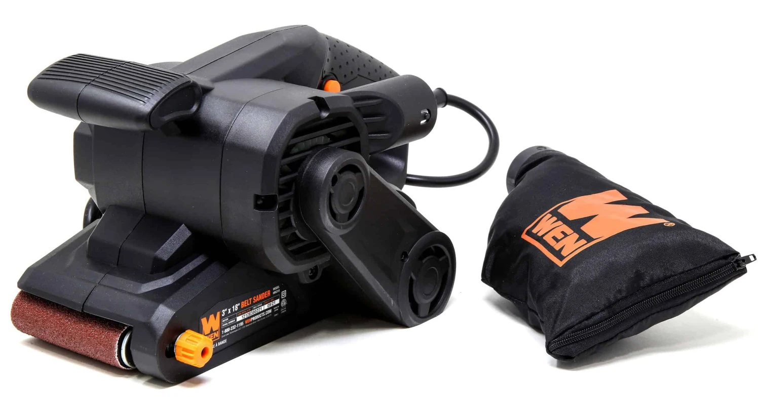 WEN 120-Volt 6.3-Amp Corded Belt Sander With Dust Management | BigEasyMart.com - Image 6