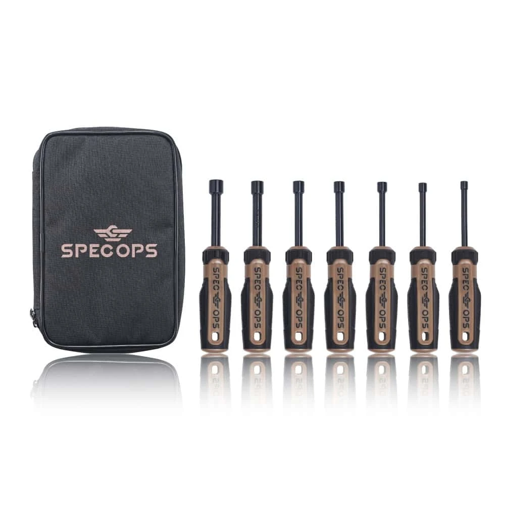 Spec Ops Tools 7-Piece Standard (SAE) Combination Nut Driver Set | BigEasyMart.com