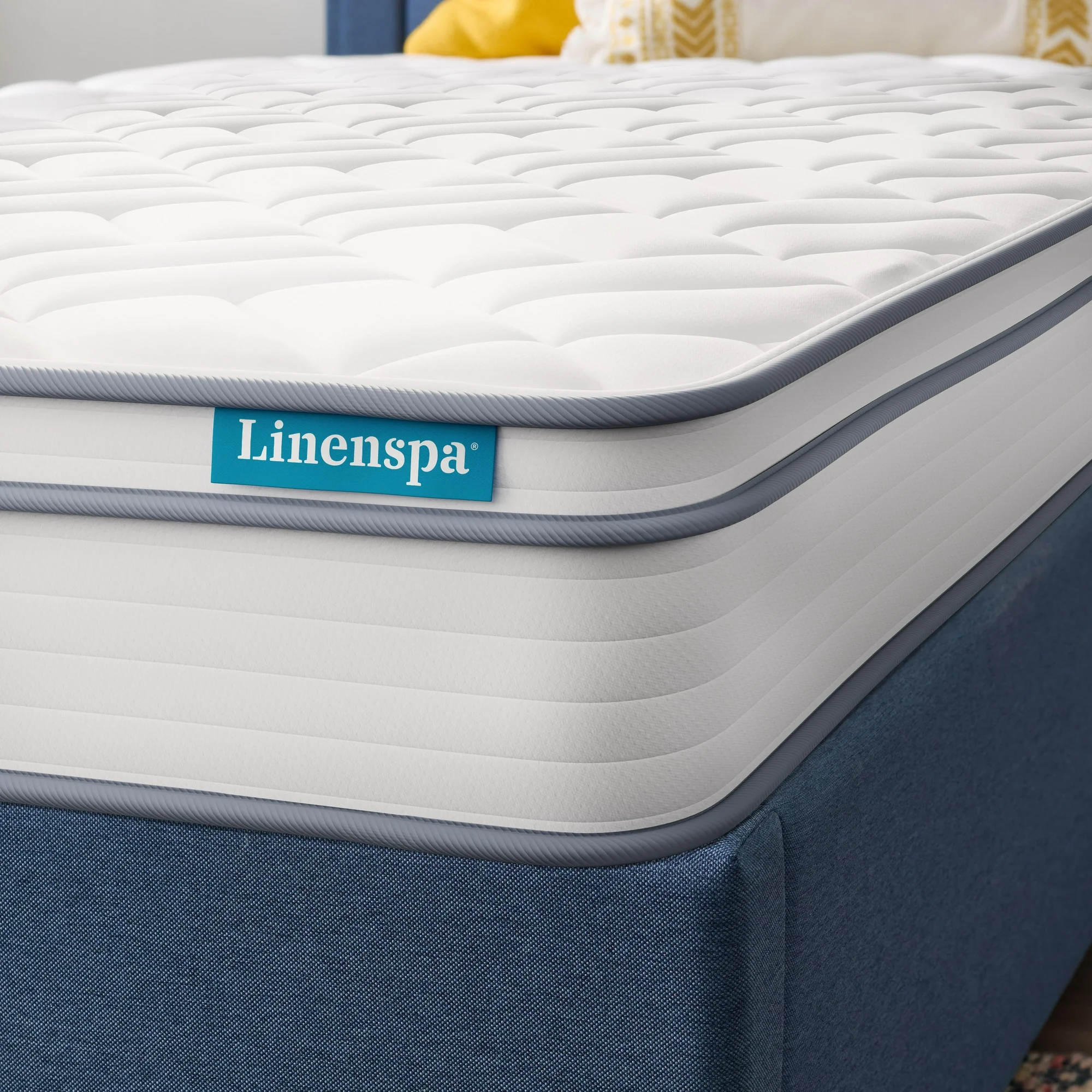 Linenspa Dreamer 8" Hybrid Mattress, Full | BigEasyMart.com - Image 4