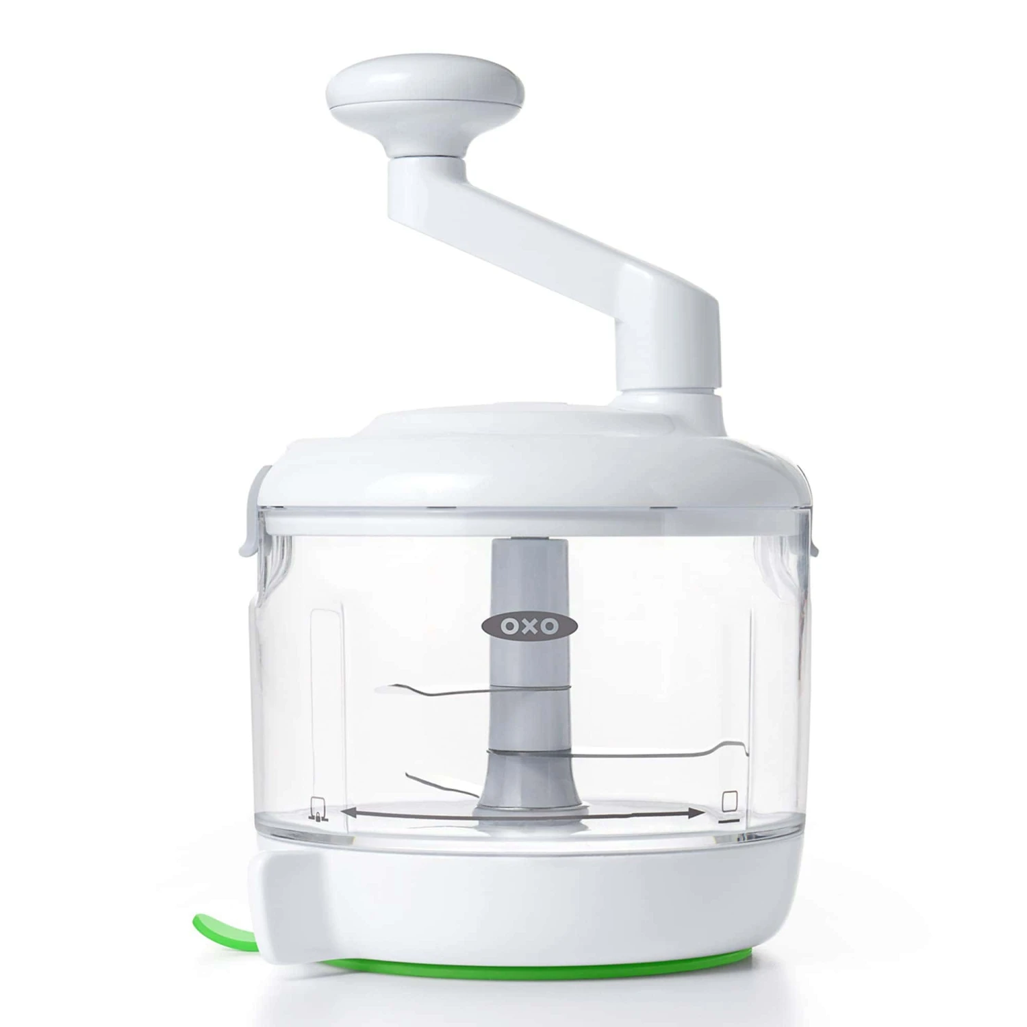 OXO Good Grips One Stop Chop Manual Food Processor, (Stainless Steel, Plastic) | BigEasyMart.com