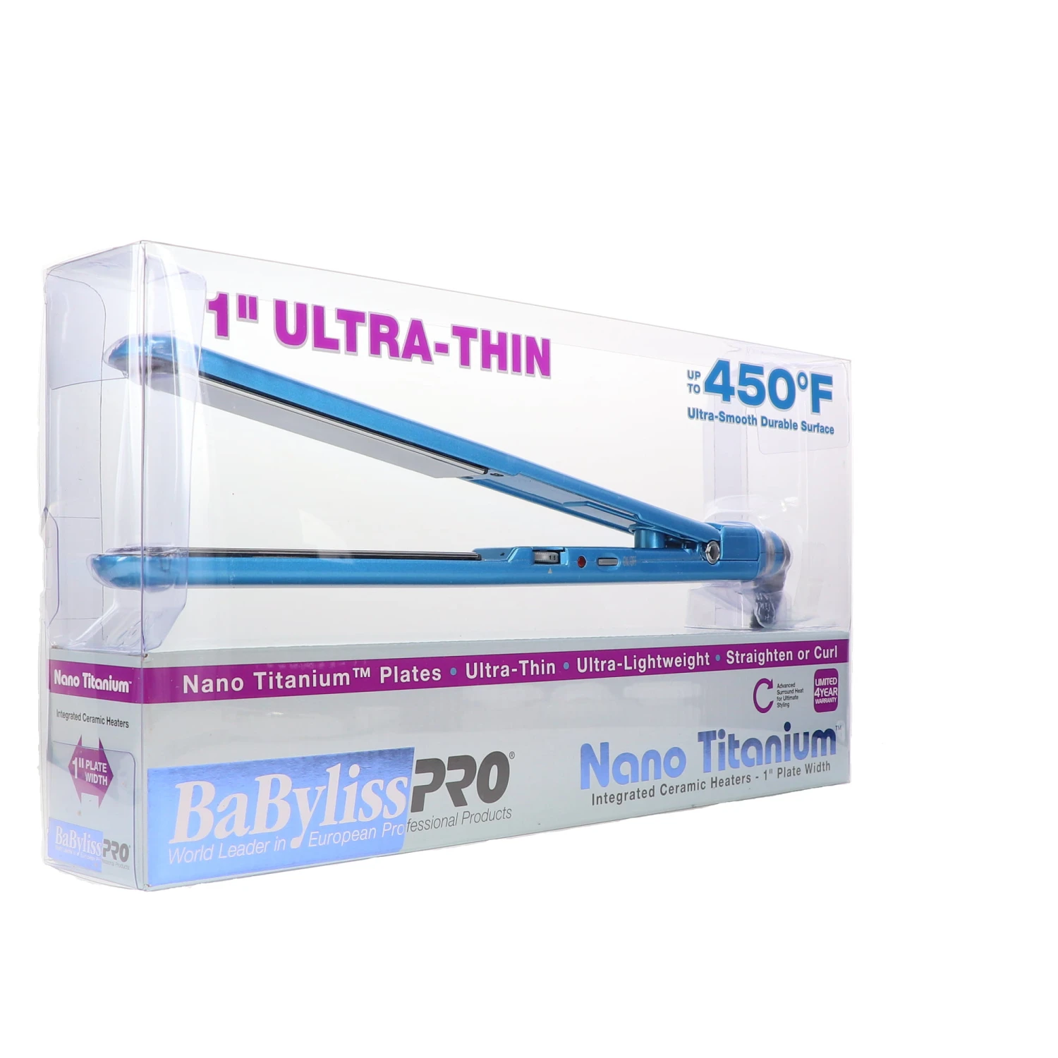 BaBylissPRO Nano Titanium-Plated Ultra-Thin Straightening Iron | BigEasyMart.com - Image 8