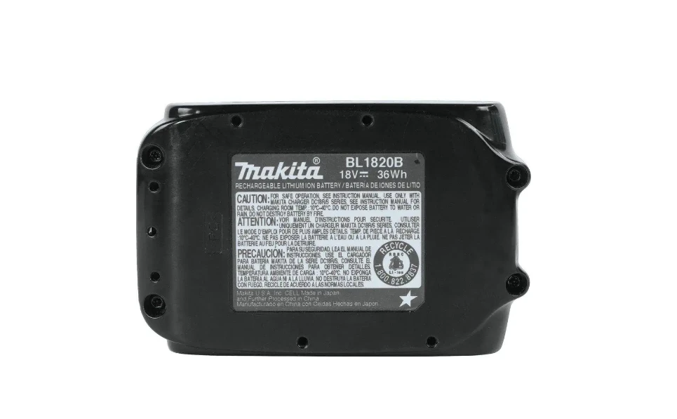 Makita BL1820B 18-Volt LXT Lithium-Ion Compact Battery Pack 2.0Ah With Fuel Gauge | BigEasyMart.com - Image 6