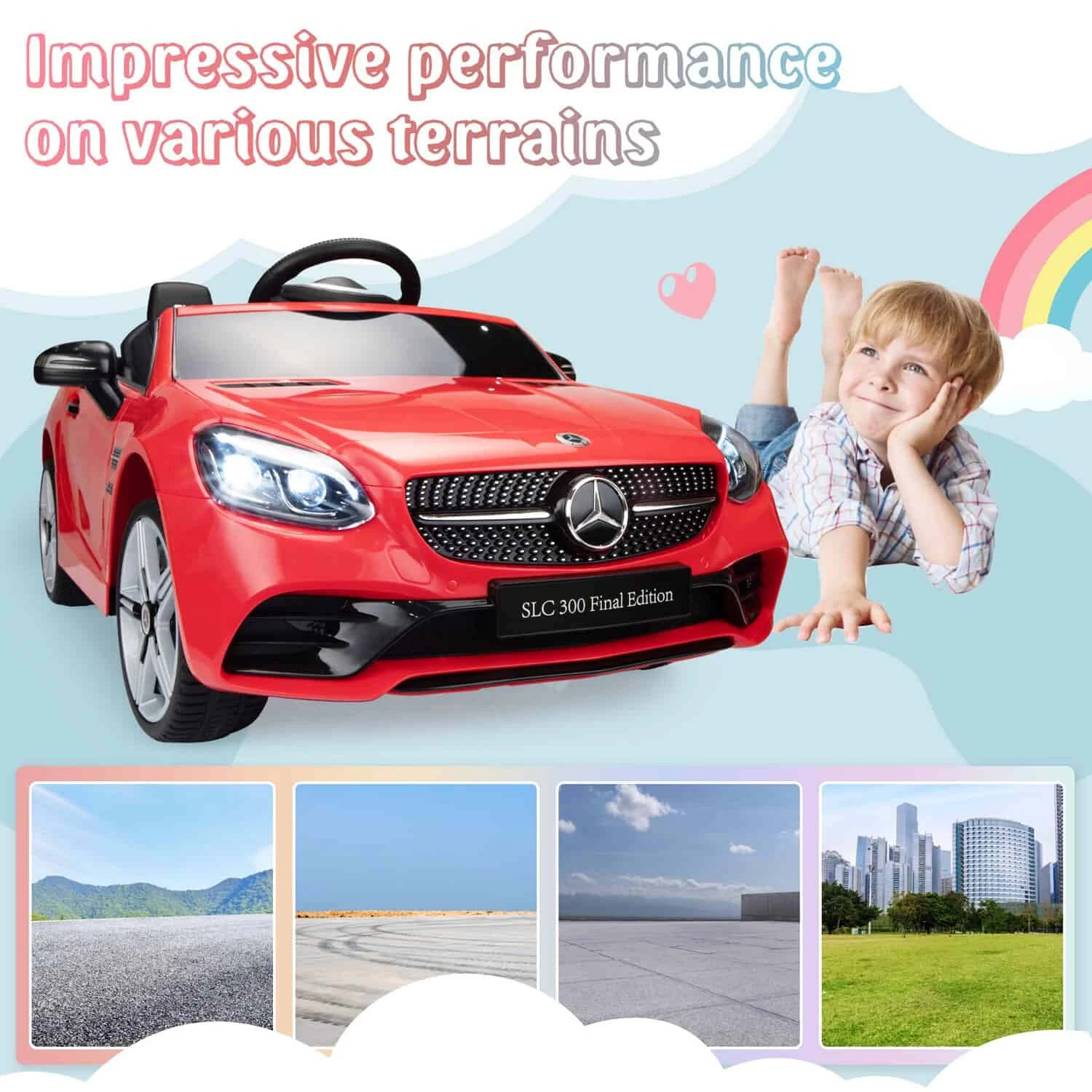 Jaxpety Mercedes-Benz U500 12-volt Remote-control Car (Battery & Charger Included) | BigEasyMart.com - Image 6