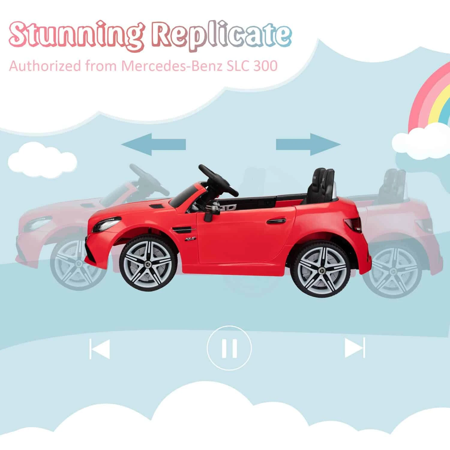 Jaxpety Mercedes-Benz U500 12-volt Remote-control Car (Battery & Charger Included) | BigEasyMart.com - Image 7