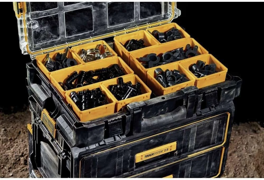DEWALT ToughSystem Tool Organizer, 2.0 Full-Size, 10 Compartments (DWST08040) | BigEasyMart.com - Image 7
