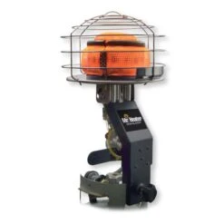 Mr. Heater Original 540-Degree 45,000 BTU Tank Top Radiant Propane Heater, Chrome, Silver | BigEasyMart.com