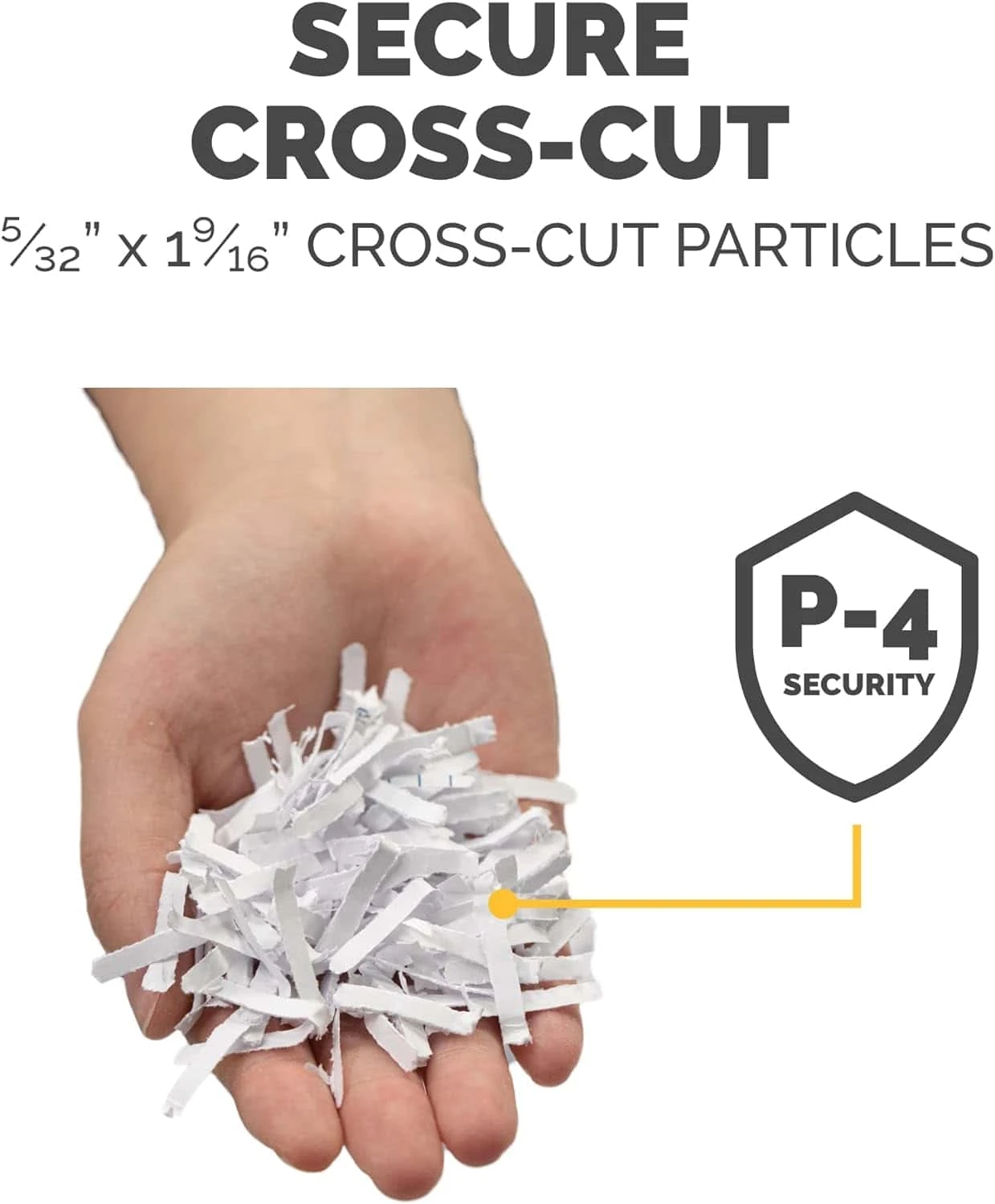 Fellowes Powershred 12C15 12-Sheet Crosscut Paper Shredder For Office And Home With Safety Lock, Black 4014401 | BigEasyMart.com - Image 2