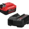 Craftsman V20 Battery And Charger, For Power Tool Kits And Outdoor Tools, 4.0 Ah, Lithium Ion Battery (CMCB204-CK) | BigEasyMart.com