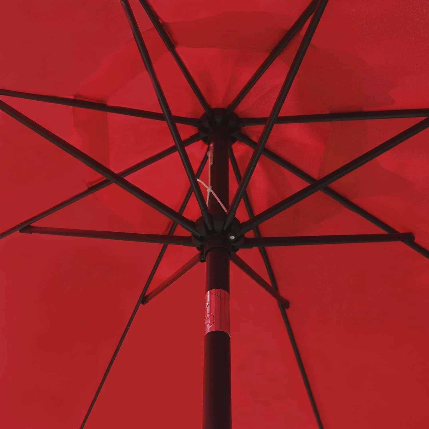 Sunnyglade 9' Patio Umbrella Outdoor Table Umbrella With 8 Sturdy Ribs (Red) | BigEasyMart.com - Image 4