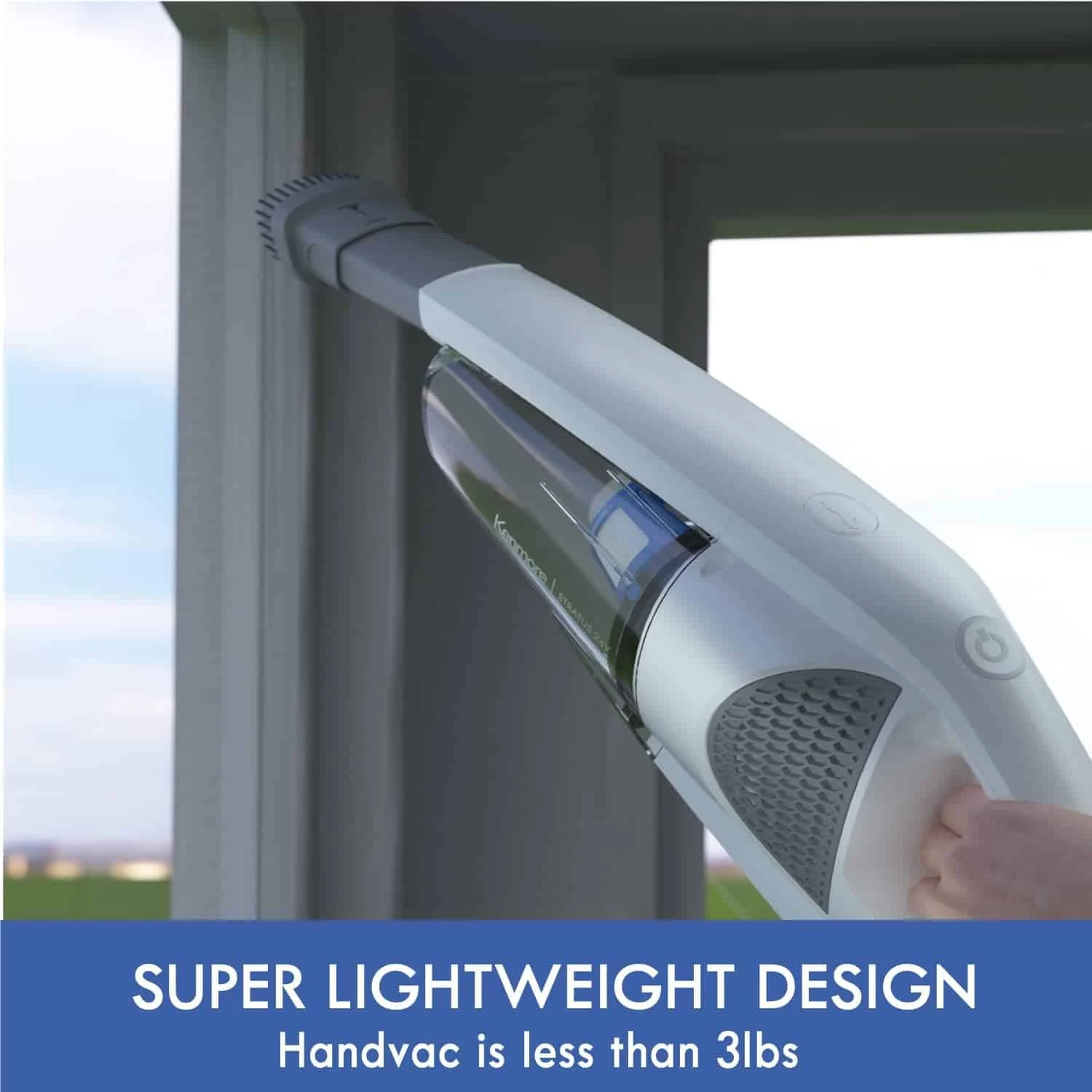 Kenmore Cordless Stick Vacuum: Lightweight Maneuverability For Easy Cleaning (2-in-1 Handheld) | BigEasyMart.com - Image 4