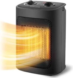 Space Heater, 1500W Electric Heaters Indoor Portable With Thermostat | BigEasyMart.com
